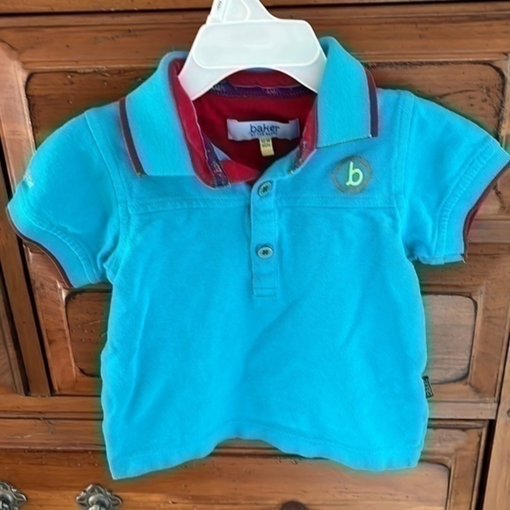 Baker by Ted Baker Baby Boy’s polo shirt size 12-18 months EUC